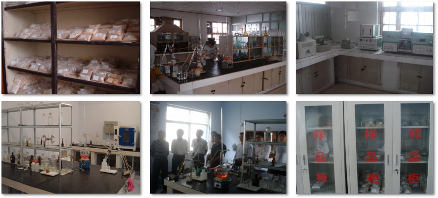 魯邦農(nóng)牧集團飼料有限公司品管部 對每個生產(chǎn)批次的產(chǎn)品按化驗流程進行檢測與產(chǎn)品留樣，確保出廠合格率100%。